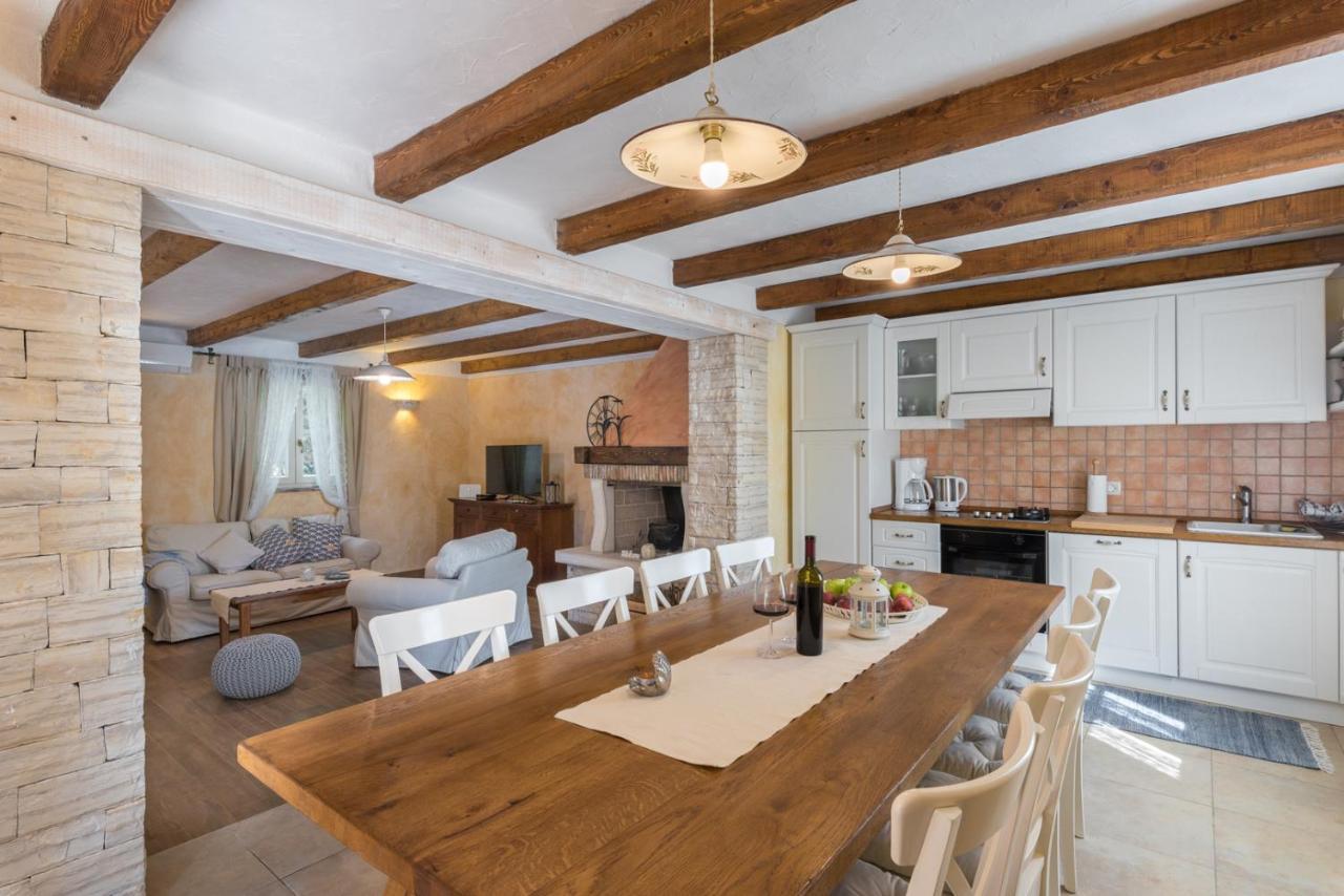 Beautiful Villa Natura With Pool In Labin Exteriér fotografie